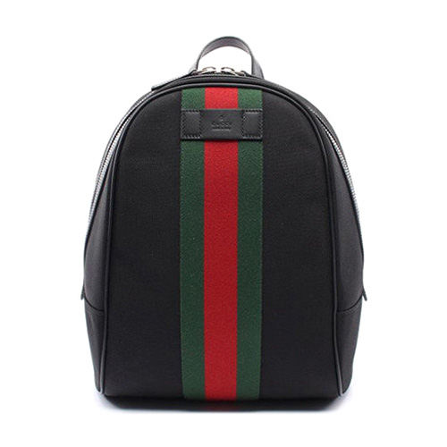 구찌 웹 스트라이프 캔버스 백팩_630917 KWTJN 8251