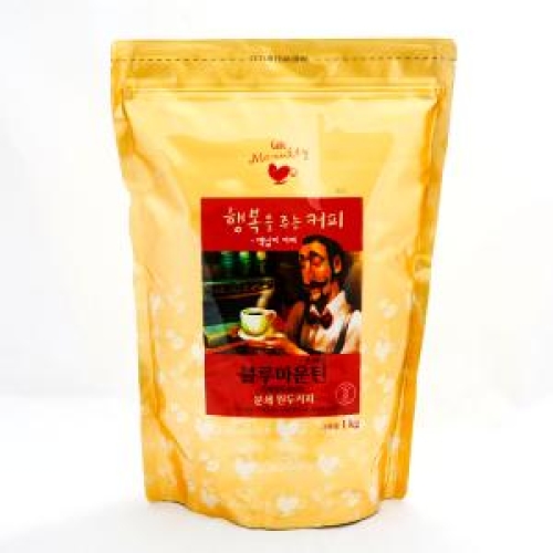 맥널티 블루마운틴 분쇄 1kg [1개]
