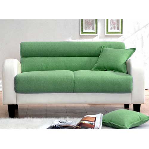 에보니아 샤인 패브릭 소파 2인용