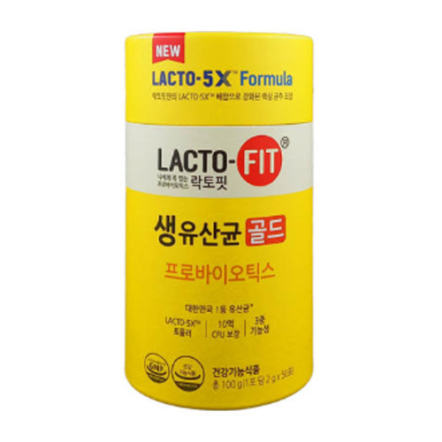 종근당건강 락토핏 생유산균 골드 2g 50포