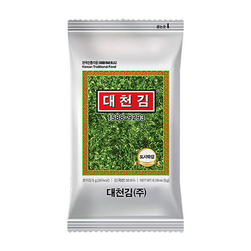 대천김  재래 도시락김 5g