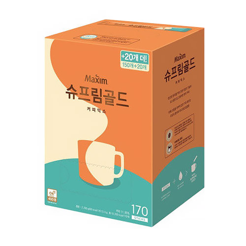 동서식품 맥심 슈프림골드 커피믹스 170개입