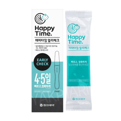 동아제약 해피타임 얼리체크