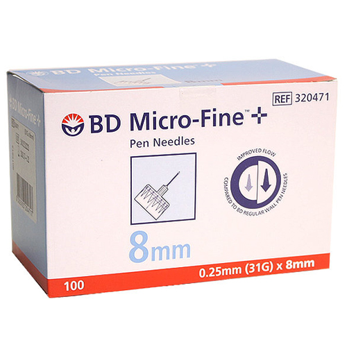 벡톤디킨슨 BD 마이크로파인 펜니들 31G 8mm