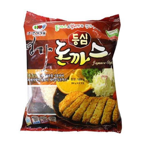 한맥식품  명가 등심 돈까스 1kg