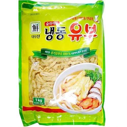 사조대림 대림선 냉동유부 슬라이스 1kg