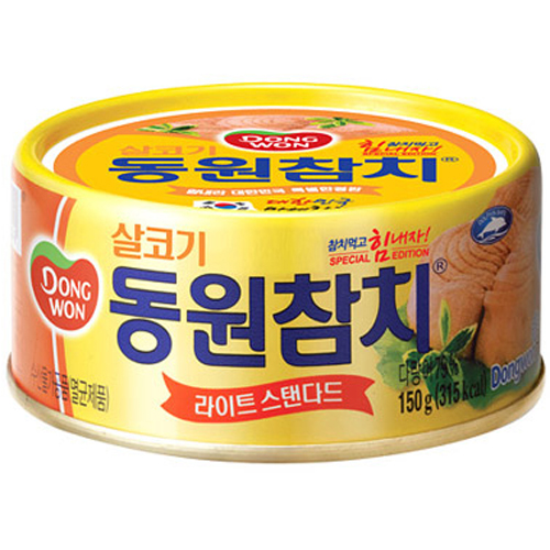 동원F&B  라이트 스탠다드 참치 150g