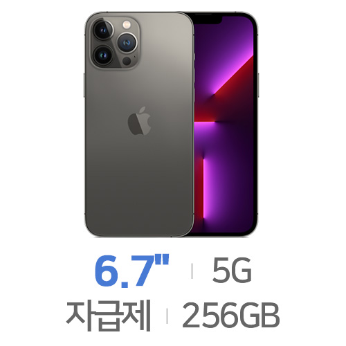 Apple  아이폰13 프로 맥스 256GB, 자급제