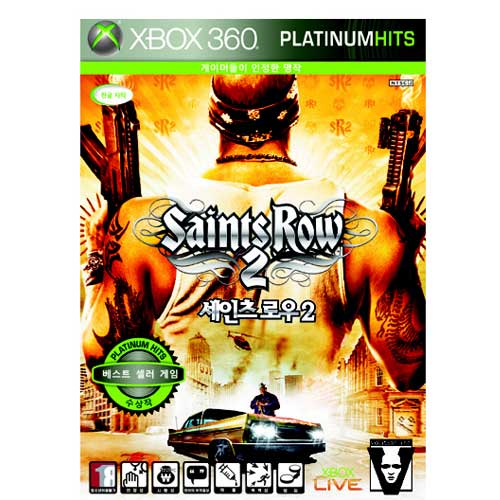 THQ  세인츠 로우2 (XBOX360)
