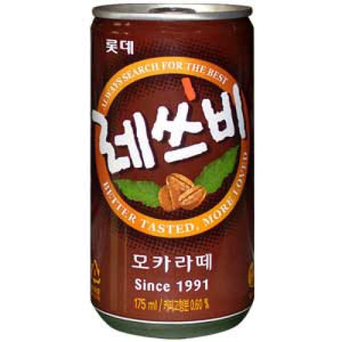 롯데칠성음료 레쓰비 모카라떼 175ml