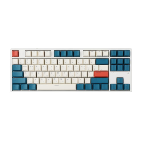 ABKO  KN01C 텐키리스 PBT 무접점 키보드 블루