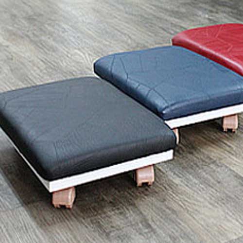 윤성퍼니쳐  프리메이드 인조가죽 이동식의자