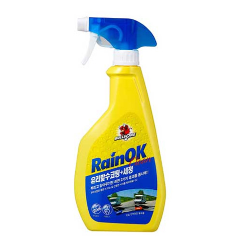 불스원  레인OK 유리발수코팅 + 세정 Clean (500ml)