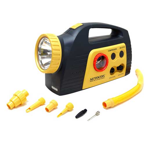 오토코스  5IN1 멀티 타이어 공기주입기 RCP-C25B