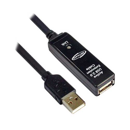 강원전자 NETmate CBL-203 USB2.0 무전원 리피터 케이블