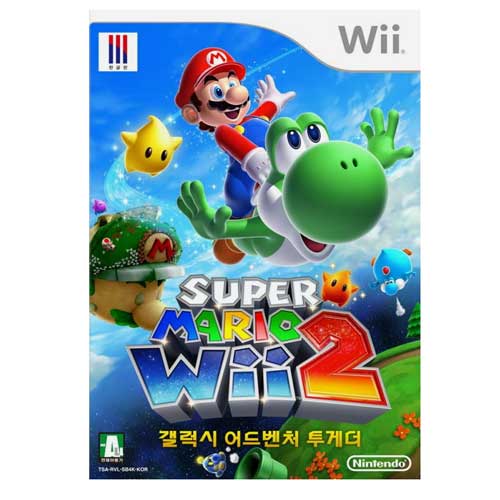 Nintendo  슈퍼 마리오 Wii 2 갤럭시 어드벤처 투게더 Wii