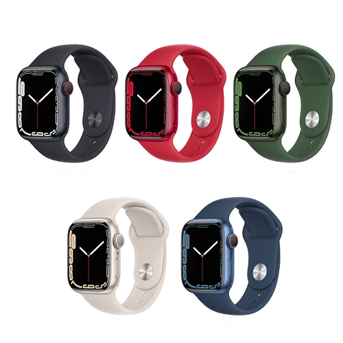 Apple  워치 시리즈7 41mm 스타라이트 알루미늄