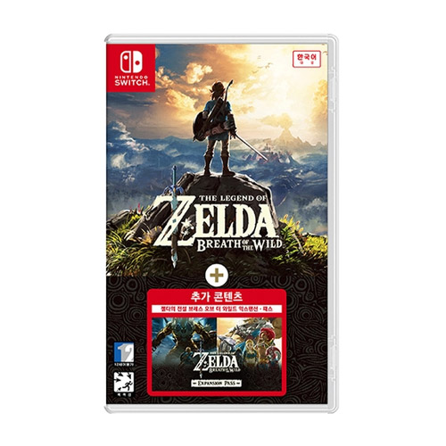 Nintendo  젤다의 전설 브레스 오브 더 와일드 + 익스팬션 패스 한글판