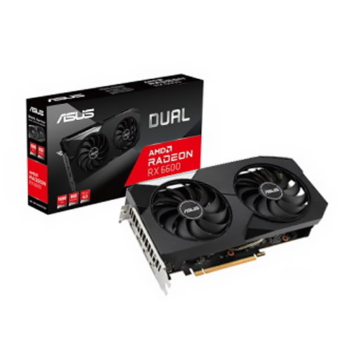 DUAL  라데온 RX 6600 D6 8GB 대원씨티에스