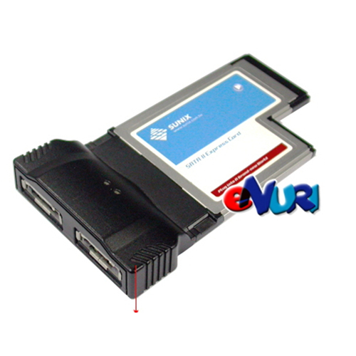 강원전자 NETmate eSATA PCMCIA Express 카드 (NM-ECSA24)