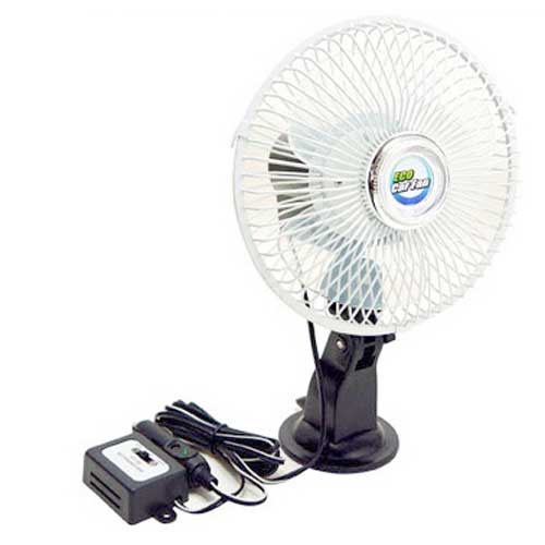 INR  ECO 유리흡착식 차량용 선풍기