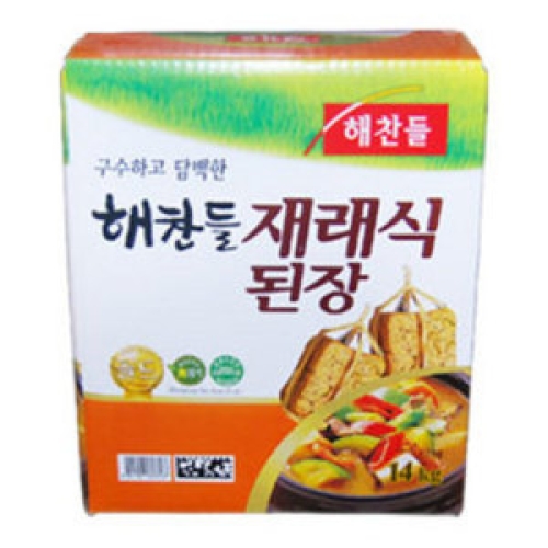 해찬들 재래식 된장 골드 14kg
