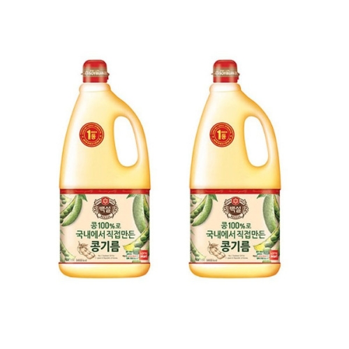 백설 콩기름 1.8L