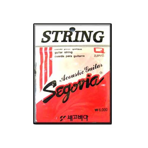 세고비아  STRING 어쿠스틱용 기타줄 1세트