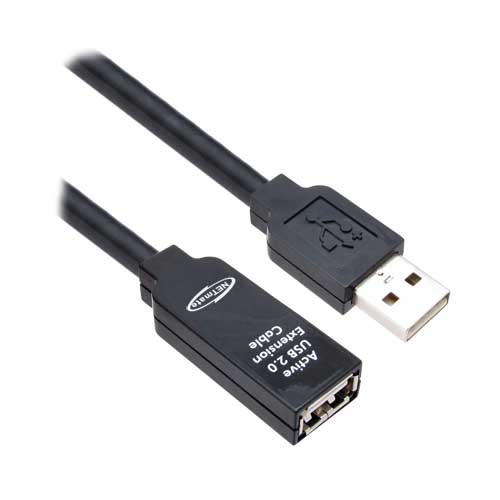 강원전자 NETmate USB 2.0 유전원 리피터 케이블 CBL-203D