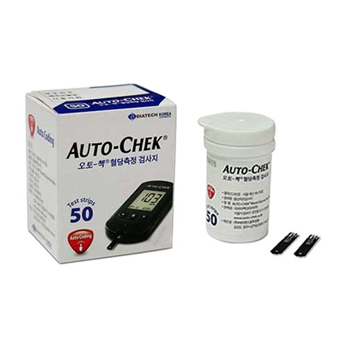 케어센스 오토첵 혈당시험지