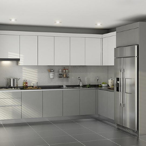 한샘  인생키친 슬림 ㄱ자 냉장고장