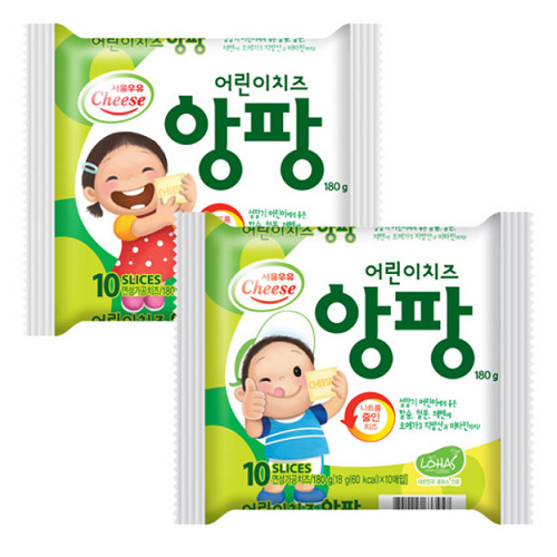  서울우유 어린이 치즈 앙팡 [10매]