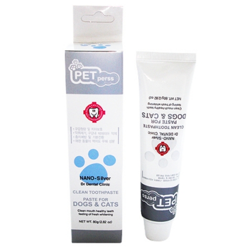 펫퍼스 은나노 치약 80g
