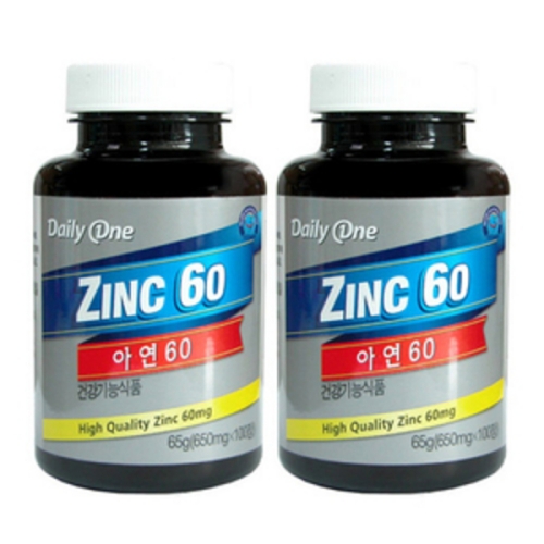 네이처스토리 데일리원 아연60 100정