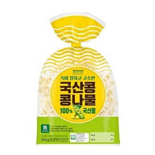 노브랜드 국산콩 콩나물 300g