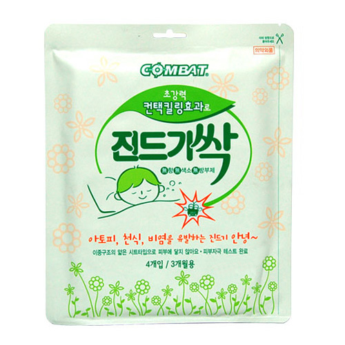 컴배트 진드기싹 시트 4개입