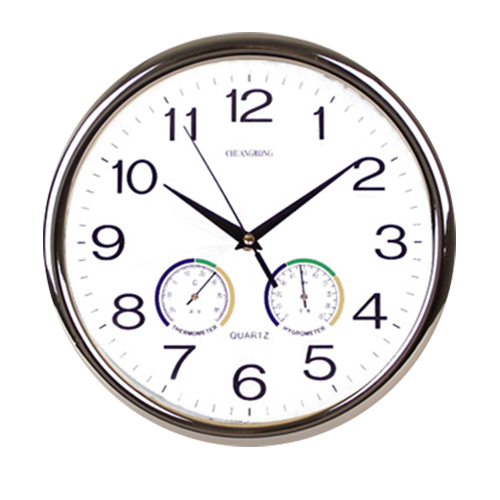 SMN  무소음 온도습도 벽걸이시계