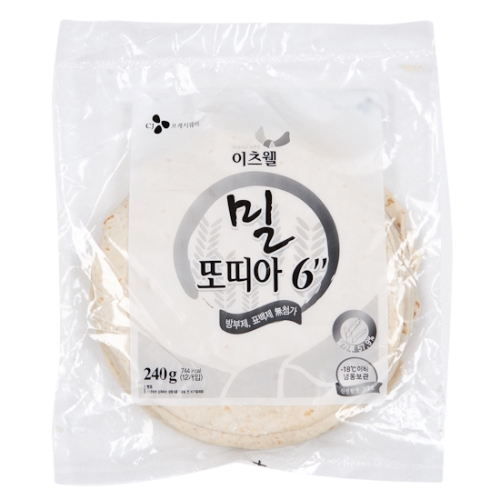 CJ프레시웨이 이츠웰 밀또띠아 6인치 240g [1개]