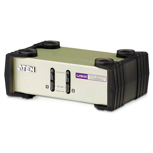 에이텐  2포트 PS/2-USB KVM 스위치 (CS82U)