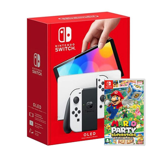 Nintendo  닌텐도 스위치 OLED 4인용 게임 패키지