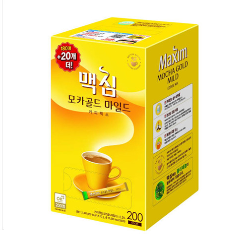 동서식품 맥심 모카골드 마일드 커피믹스 스틱 200개입 [4개]