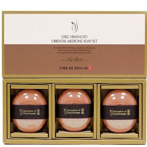 오색황토 발효비누 100g