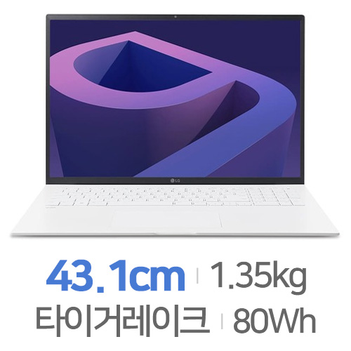 LG전자 2022 그램17 17Z95P-GA70K