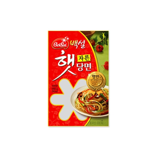 CJ제일제당 백설 만들기 쉽게 자른 햇당면 500g [1개]