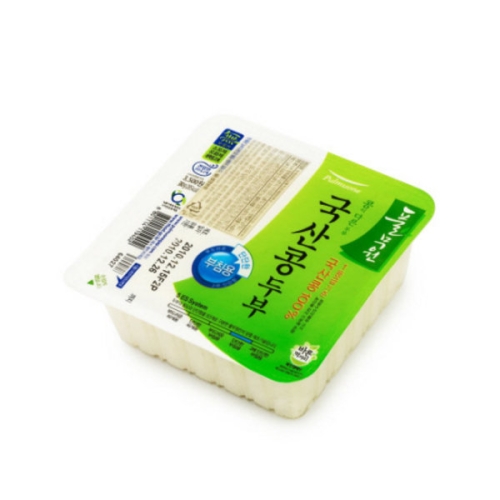 풀무원  국산콩 두부 단단한 부침용 380g