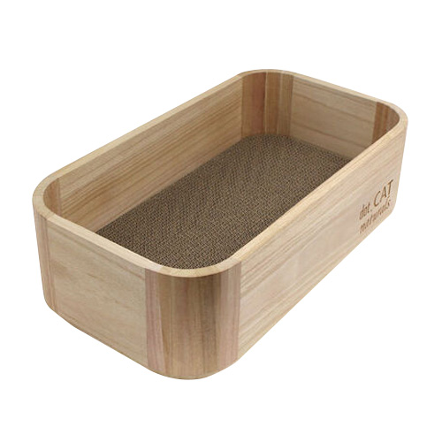 도트캣 내추럴 스크래쳐 오동나무 박스