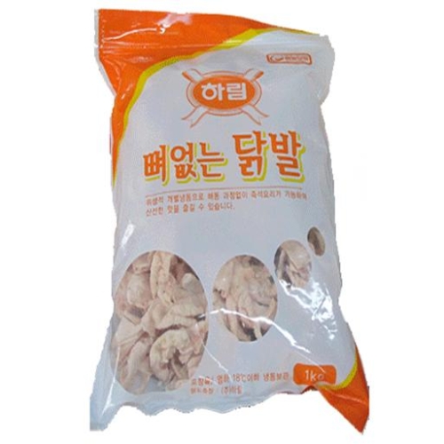 하림  뼈없는 닭발 1kg