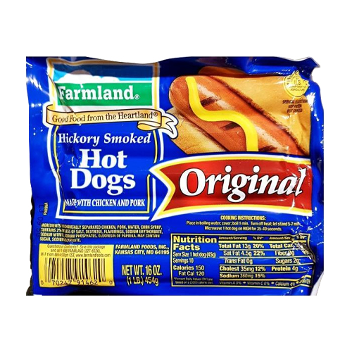 팜랜드  핫도그 소세지 454g