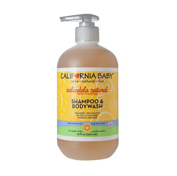 캘리포니아베이비 카렌듈라 내추럴 샴푸&바디 워시 펌프형 562ml