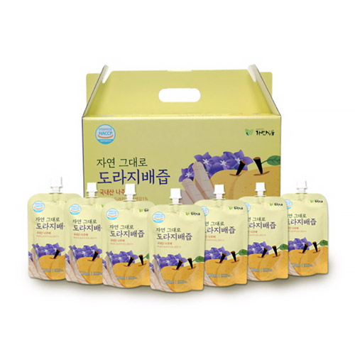자연식품 자연그대로 도라지배즙 100ml 120포